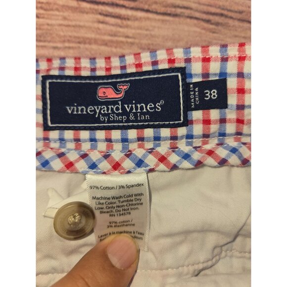 Vineyard Vines Checkered Seersucker Breaker Shorts 38 Classic Fit - Picture 3 of 7